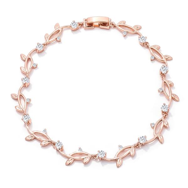 Rose Gold Vine Bracelet - Jewelry Xoxo