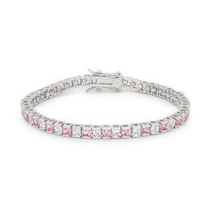 Valentine Cubic Zirconia Tennis Bracelet - Jewelry Xoxo