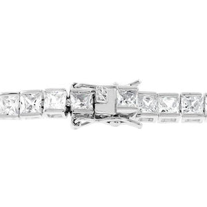 Clear Cubic Zirconia Tennis Bracelet - Jewelry Xoxo