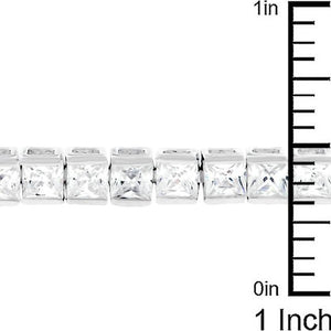 Clear Cubic Zirconia Tennis Bracelet - Jewelry Xoxo