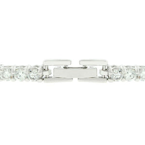 Elegant Triplet Cubic Zirconia Bracelet - Jewelry Xoxo