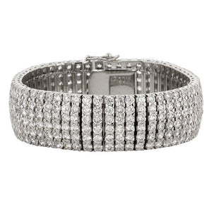 Cubic Zirconia Elegance Formal Bracelet - Jewelry Xoxo