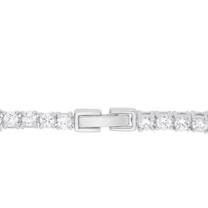 Elegant Pear and Round Cubic Zirconia Tennis Bracelet - Jewelry Xoxo