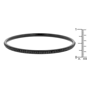 Black Bangle - Jewelry Xoxo