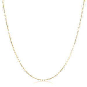 Delicate Gold Link Chain - Jewelry Xoxo