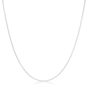 Delicate Sterling Silver Link Chain - Jewelry Xoxo