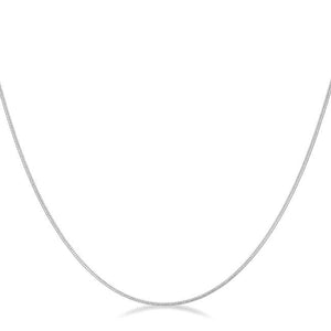 Interlocked Silver Chain - Jewelry Xoxo