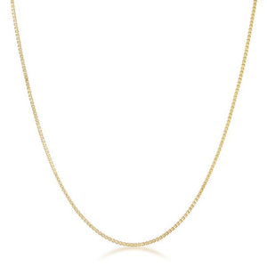 Golden Rolo Chain - 1mm - Jewelry Xoxo