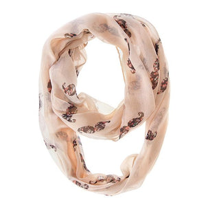 Forever Peach Infinity Scarf - Jewelry Xoxo