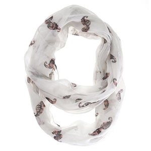 Forever White Infinity Scarf - Jewelry Xoxo