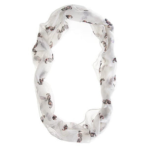 Forever White Infinity Scarf - Jewelry Xoxo