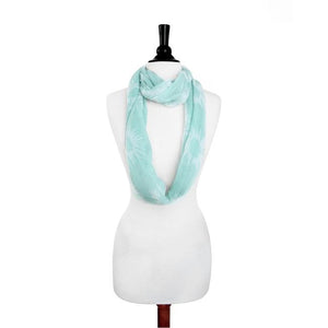 Splash Mint Infinity Scarf - Jewelry Xoxo
