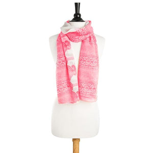 Tina Scarf in Pink - Jewelry Xoxo