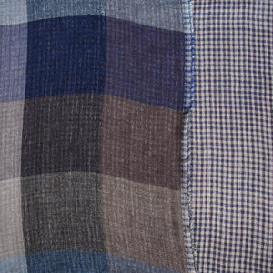 Blue Spencer Plaid Infinity Scarf - Jewelry Xoxo