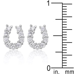 Lucky Horseshoe Earrings - Jewelry Xoxo