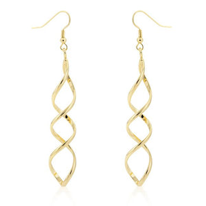 Golden Twist Earrings - Jewelry Xoxo