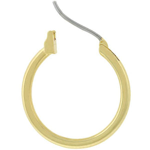 Small Golden Hoop Earrings - Jewelry Xoxo