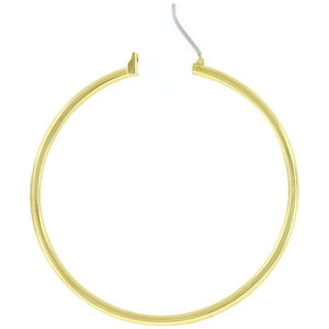 Large Golden Hoop Earrings - Jewelry Xoxo