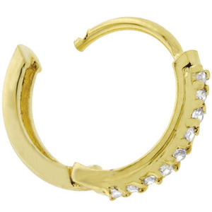 Classic Petite Hoop Earrings Goldtone Finish - Jewelry Xoxo