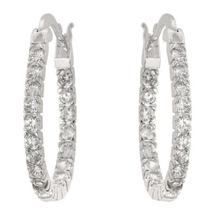 Inside-Out Hoop Earrings - Jewelry Xoxo