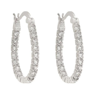 Inside-Out Hoop Earrings - Jewelry Xoxo