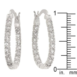 Inside-Out Hoop Earrings - Jewelry Xoxo