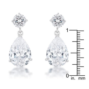 Shimmering CZ Earrings - Jewelry Xoxo