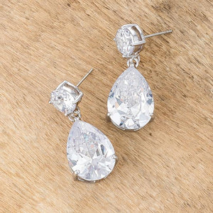 Shimmering CZ Earrings - Jewelry Xoxo