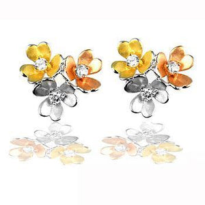 Cluster Blossom Earrings - Jewelry Xoxo