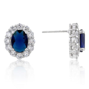 Royal Wedding Sapphire Earrings - Jewelry Xoxo