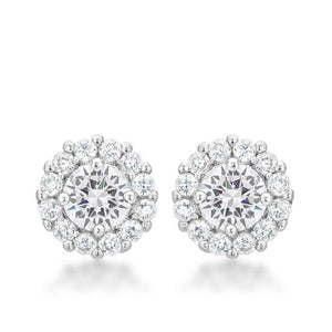 Bella Bridal Earrings in Clear - Jewelry Xoxo