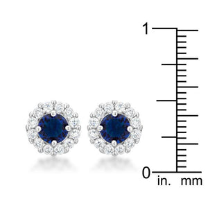 Bella Bridal Earrings in Blue - Jewelry Xoxo