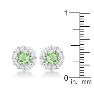 Bella Bridal Earrings in Peridot - Jewelry Xoxo