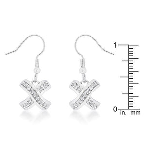 Timeless Pave Drop Earrings - Jewelry Xoxo