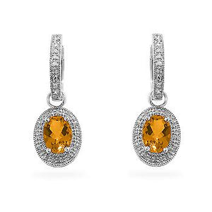 Citrine Formal Drops - Jewelry Xoxo