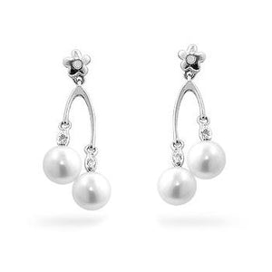 Dual Pearl Drops - Jewelry Xoxo