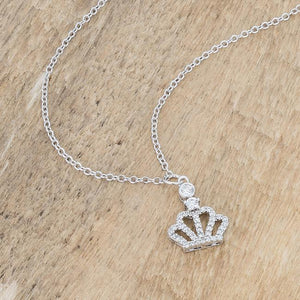 Tabitha 0.5 ct Crown Pendant - Jewelry Xoxo