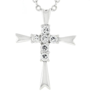Coupled Cross Pendant - Jewelry Xoxo