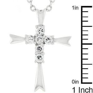 Coupled Cross Pendant - Jewelry Xoxo