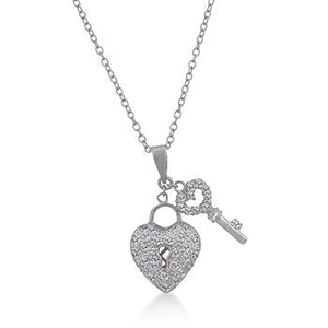 Key to My Heart Pendant - Jewelry Xoxo