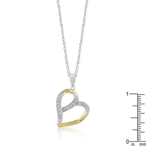 Mom Two-tone Finish Fashion Pendant - Jewelry Xoxo