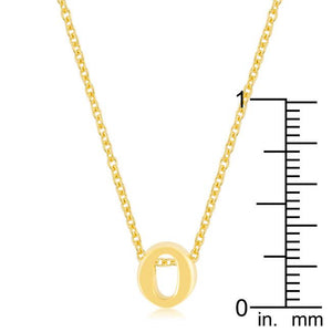 Golden Initial O Pendant - Jewelry Xoxo