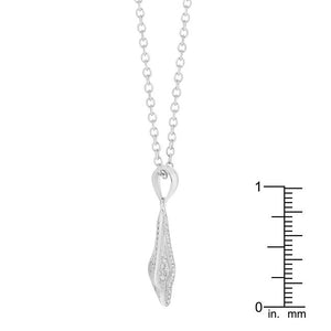 Tear Drop Dangle Pendant - Jewelry Xoxo