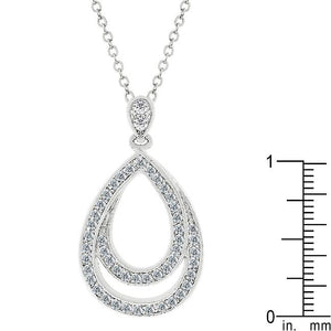 Evening Teardrop Pendant - Jewelry Xoxo