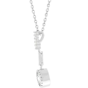 Clear Drop Pendant - Jewelry Xoxo