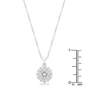 Bella Bridal Pendant in Clear - Jewelry Xoxo