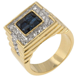 Deep Sea Cubic Zirconia Ring - Jewelry Xoxo