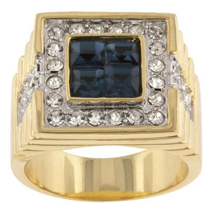 Deep Sea Cubic Zirconia Ring - Jewelry Xoxo