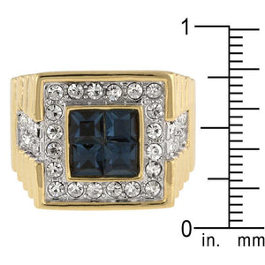 Deep Sea Cubic Zirconia Ring - Jewelry Xoxo
