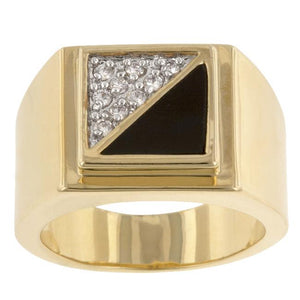 Gemini Cubic Zirconia Mens Ring - Jewelry Xoxo